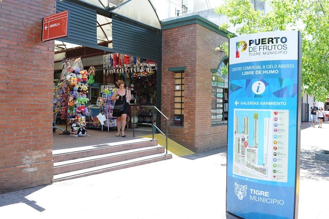 Mercado de frutos de Tigre